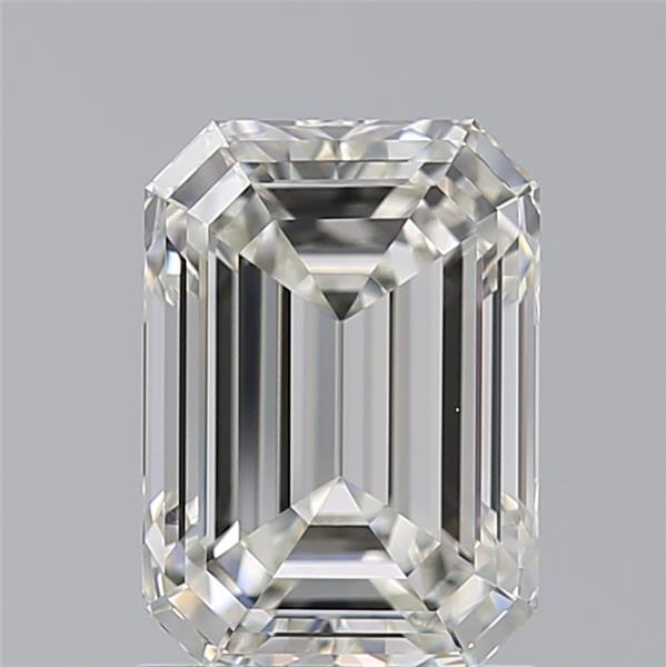 1.730 I VVS2 Virtual Selection Emerald Diamond