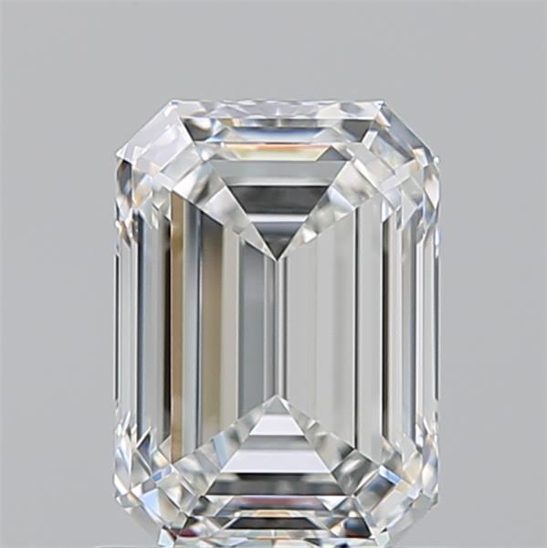 1.200 G VVS1 Virtual Selection Emerald Diamond