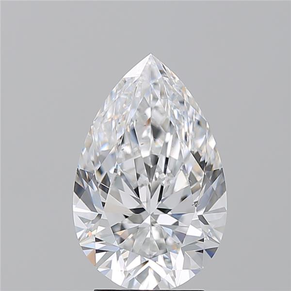 3.210 D VS2 Virtual Selection Pear Diamond