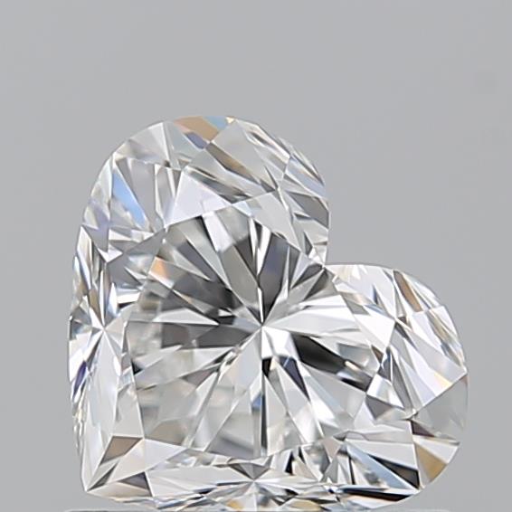 1.010 F VVS1 Virtual Selection Heart Diamond