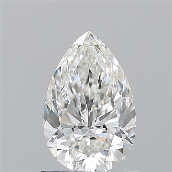 1.010 H VVS2 Virtual Selection Pear Diamond