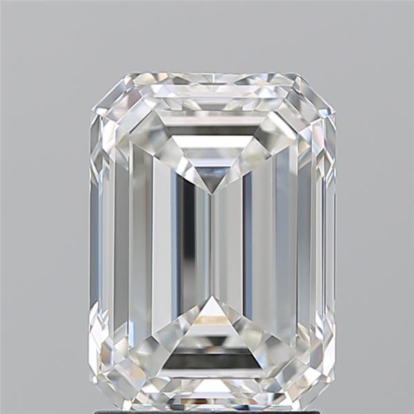 2.500 H VVS1 Virtual Selection Emerald Diamond