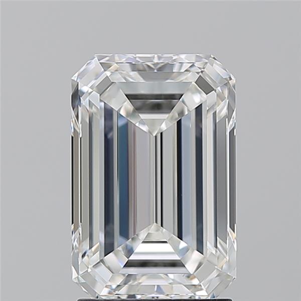 2.500 G VVS2 Virtual Selection Emerald Diamond