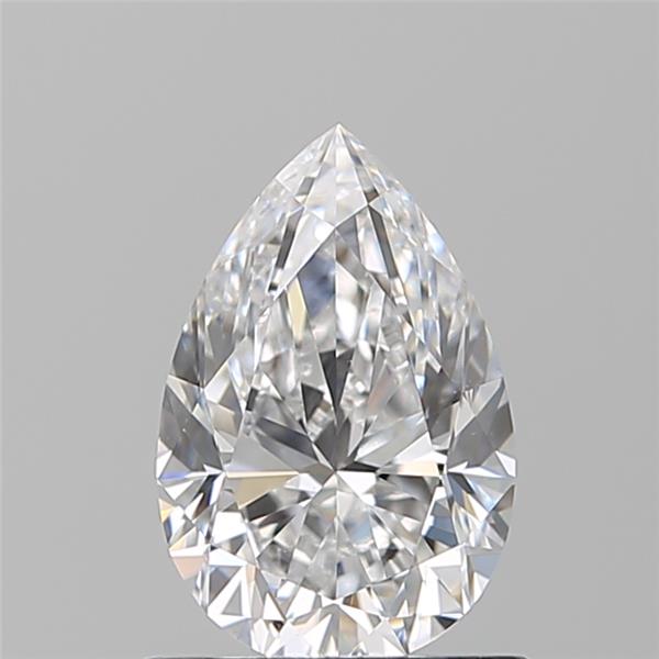 1.010 D VS1 Virtual Selection Pear Diamond