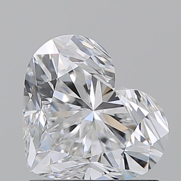 1.240 E VVS1 Virtual Selection Heart Diamond