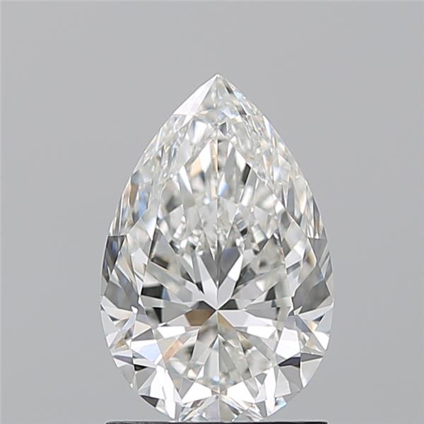1.500 H VVS2 Virtual Selection Pear Diamond