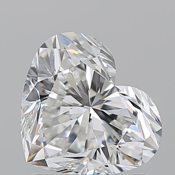1.520 F VVS2 Virtual Selection Heart Diamond