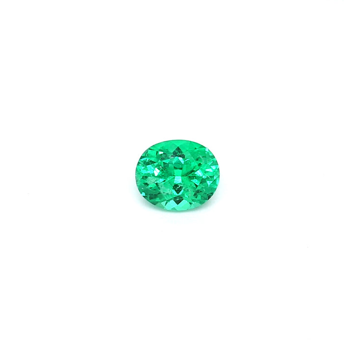 0.39 VI1 Oval Green Emerald