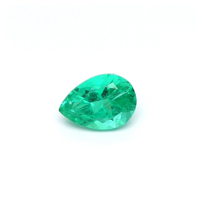 0.31 VI1 Pear-shaped Green Emerald