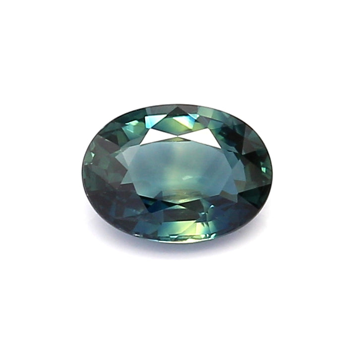 103 EC1 Oval Bluish green Fancy sapphire