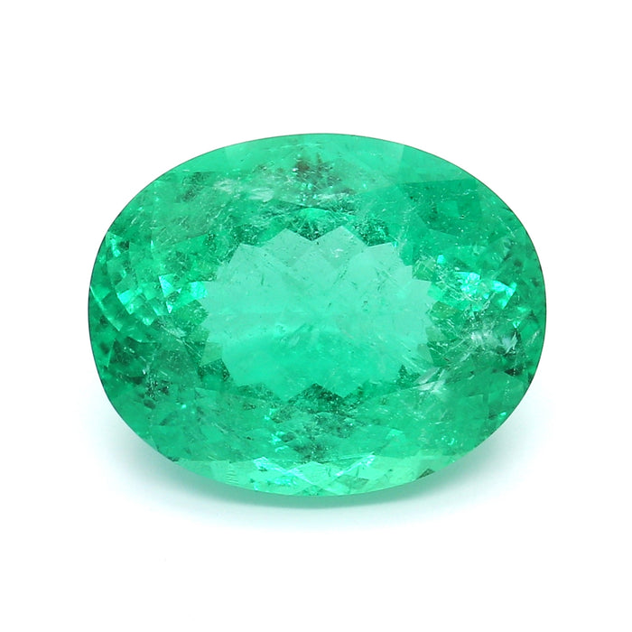 11.01 VI2 Oval Green Emerald
