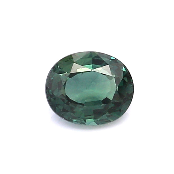 0.9 EC1 Oval Bluish green Fancy sapphire