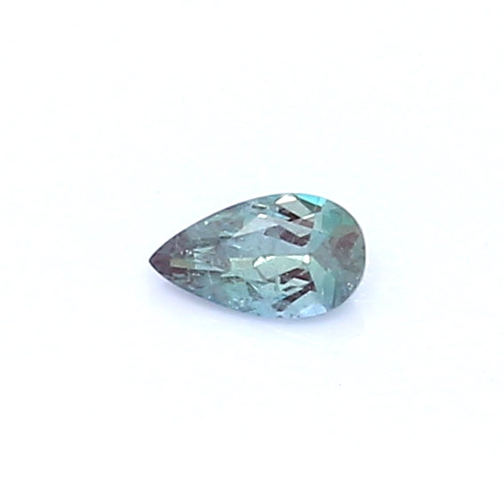 0.13 VI1 Pear-shaped Bluish green / Purple Alexandrite