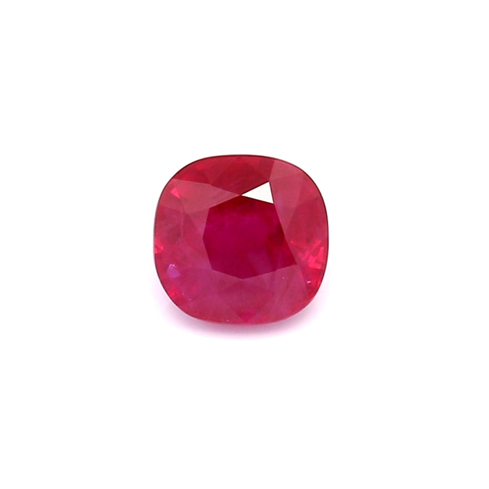 1.08 VI2 Cushion Pinkish Red Ruby