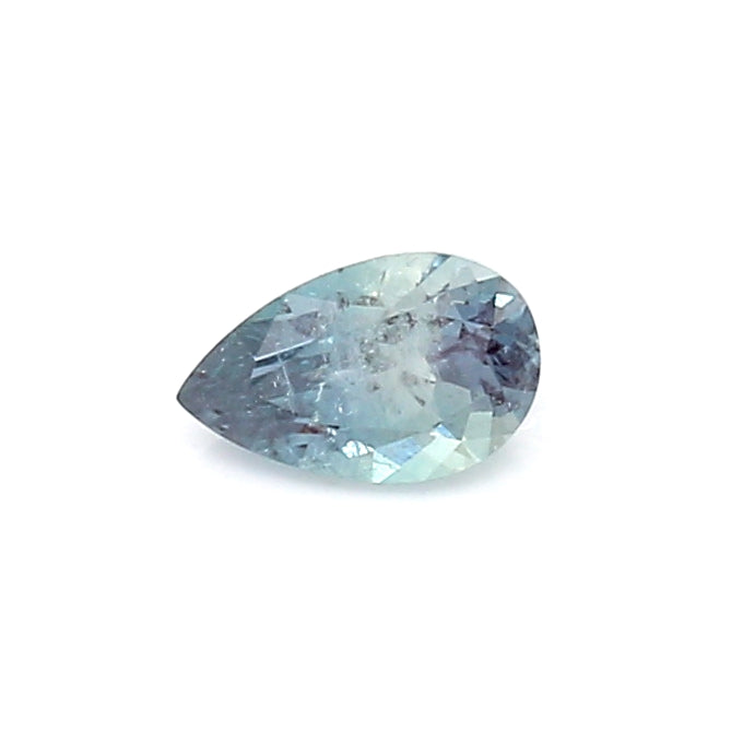 0.41 VI2 Pear-shaped Bluish green / Purple Alexandrite