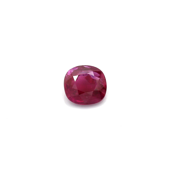 0.62 VI2 Cushion Pinkish Red Ruby