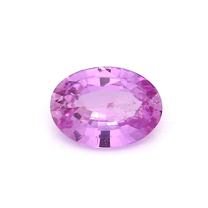 0.81 VI1 Oval Purplish Pink Fancy sapphire