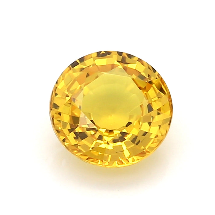 2.45 EC1 Round Yellow Fancy sapphire