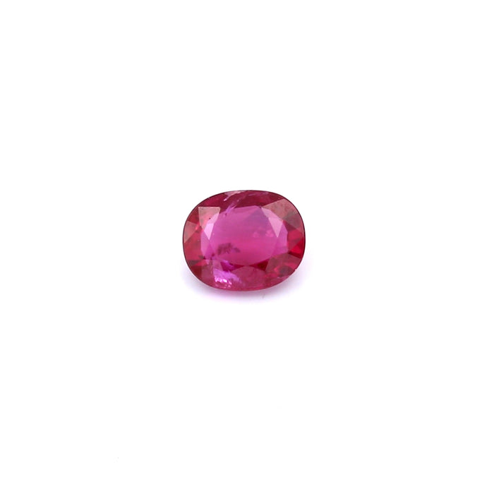 0.48 VI1 Oval Pinkish Red Ruby