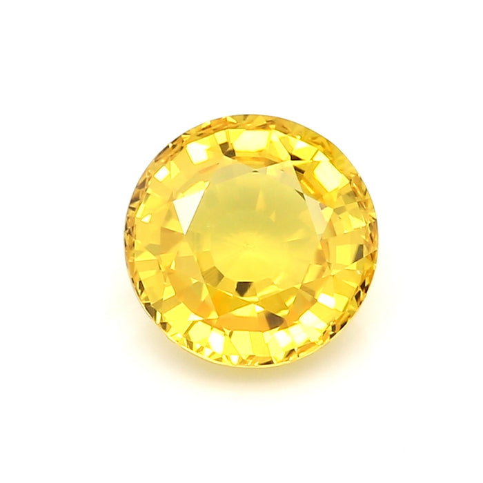 2.8 EC1 Round Yellow Fancy sapphire