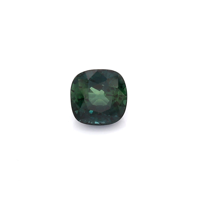 1.61 EC1 Cushion Bluish green Fancy sapphire
