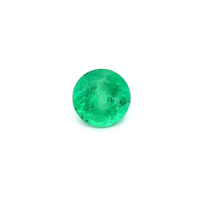 0.84 VI1 Round Green Emerald