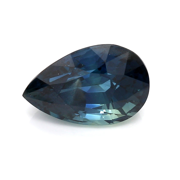 6.78 VI1 Pear-shaped Greenish Blue Sapphire