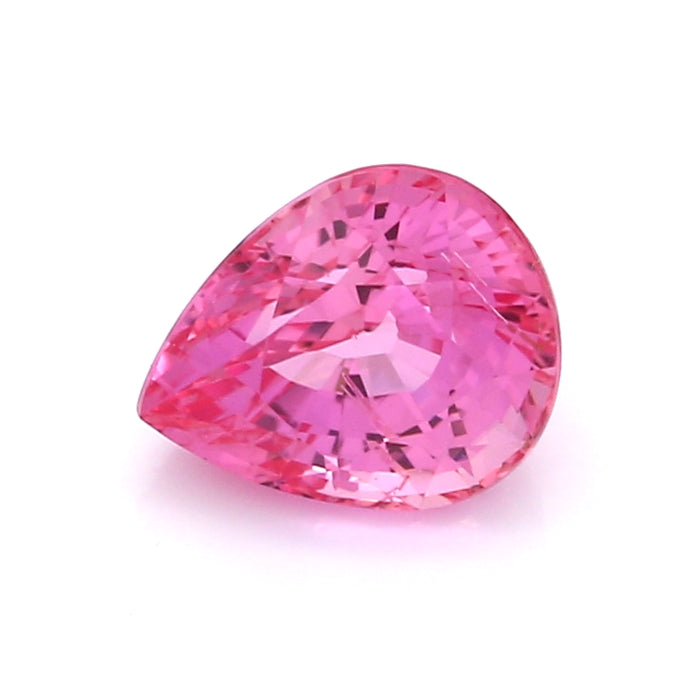 2.57 EC2 Pear-shaped Orangy Pink Fancy sapphire
