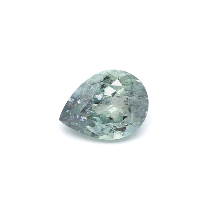 0.9 VI2 Pear-shaped Bluish Green / Grayish Purple Alexandrite