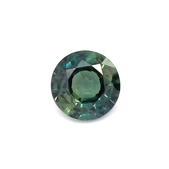0.53 EC1 Round Bluish green Fancy sapphire
