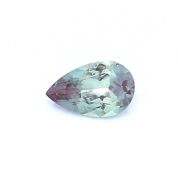 0.47 VI1 Pear-shaped Bluish green / Purple Alexandrite