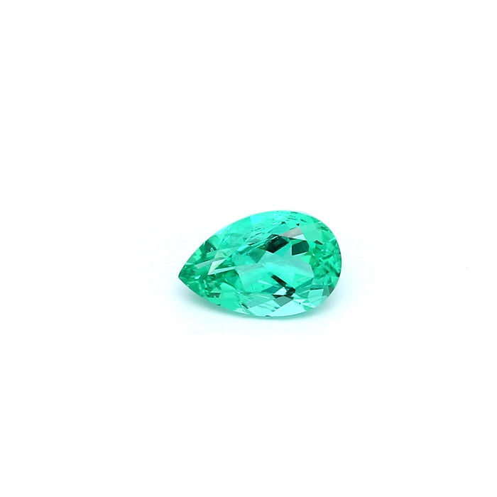0.55 EC2 Pear-shaped Green Emerald