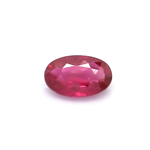 0.25 VI1 Oval Pinkish Red Ruby