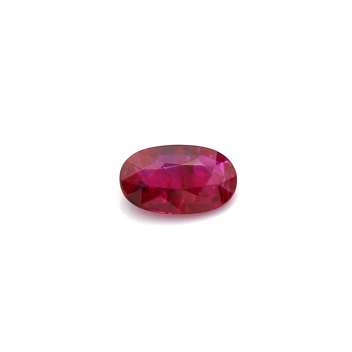 0.64 VI2 Oval Pinkish Red Ruby