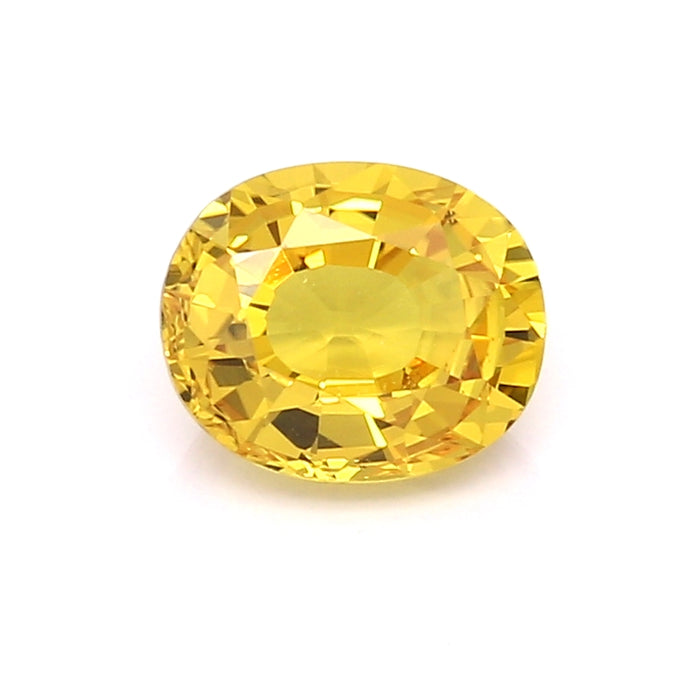 1.68 EC1 Oval Yellow Fancy sapphire