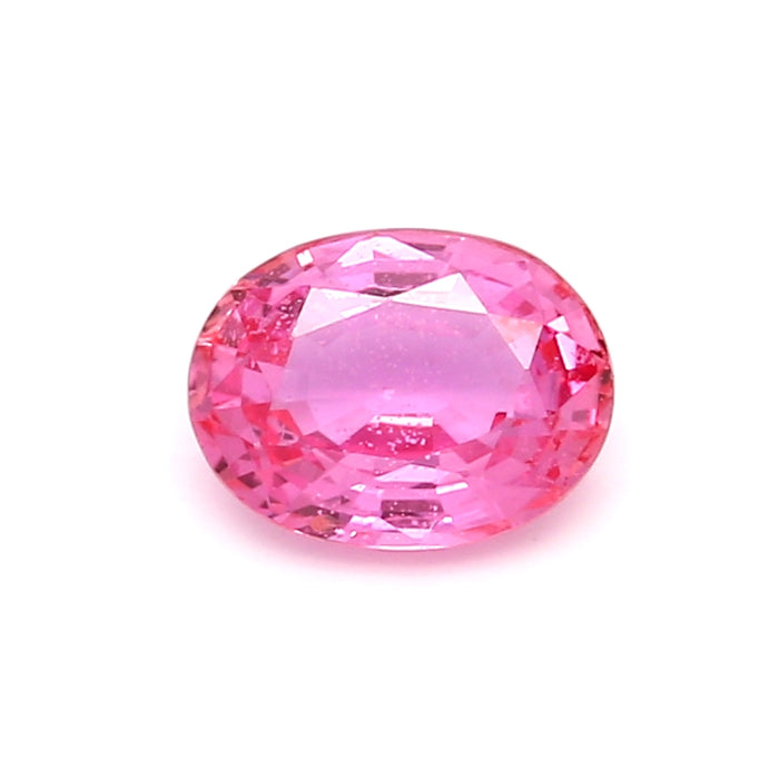 1.39 EC2 Oval Orangy Pink Fancy sapphire