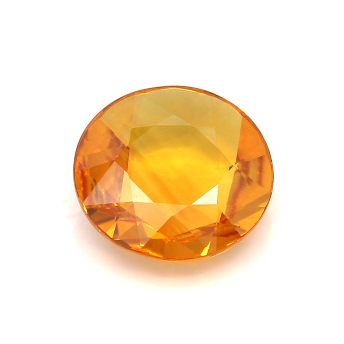 3.97 EC1 Round Orange Fancy sapphire