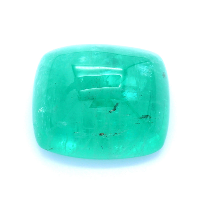 29.98 I1 Cushion Bluish green Emerald