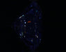 3.01ct Round H VS2 Natural Diamond fluorescence image