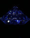 5.01ct Round F VS2 Natural Diamond fluorescence image