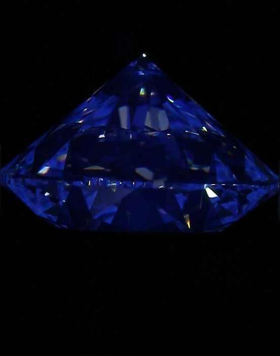 1.90ct Round E VVS2 Natural Diamond fluorescence image