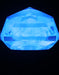 10.11ct Cushion FY VS2 Natural Diamond fluorescence image