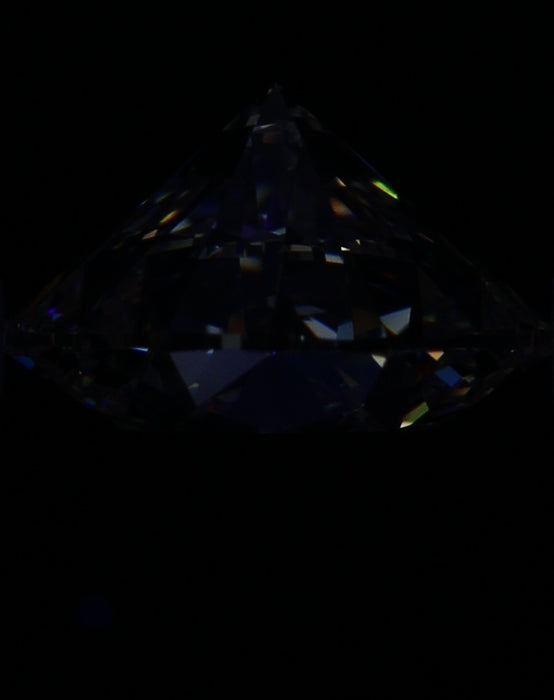2.50ct Round I VS1 Natural Diamond fluorescence image