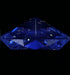 1.01ct Oval L VS2 Natural Diamond fluorescence image