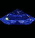 1.20ct Oval H VS2 Natural Diamond fluorescence image
