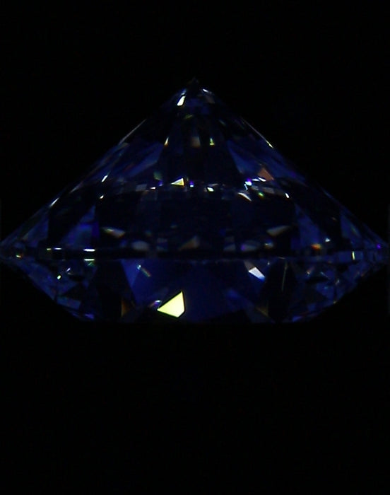 1.46ct Round D VVS2 Natural Diamond fluorescence image