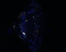 3.90ct Round E VS1 Natural Diamond fluorescence image