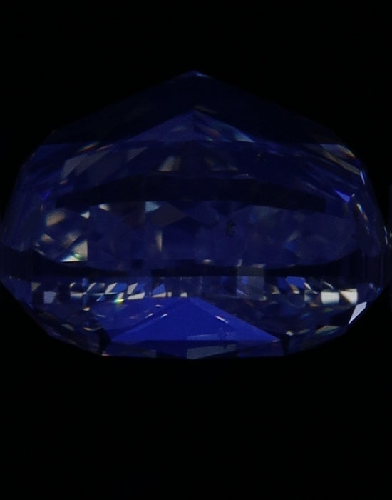1.44ct Cushion Y-Z SI1 Natural Diamond fluorescence image