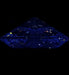 5.02ct Oval E SI1 Natural Diamond fluorescence image
