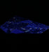 3.04ct Pear H VVS2 Natural Diamond fluorescence image